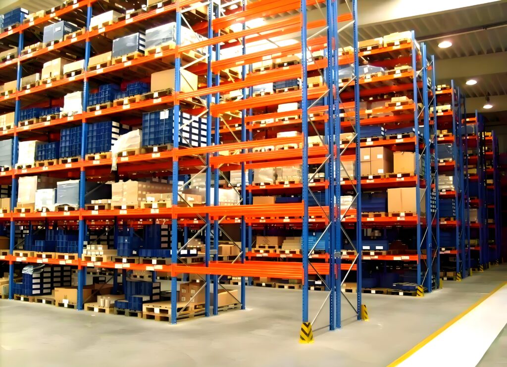 There is not enough space in the warehouse, and heavy shelves can increase your storage capacity by 6 times