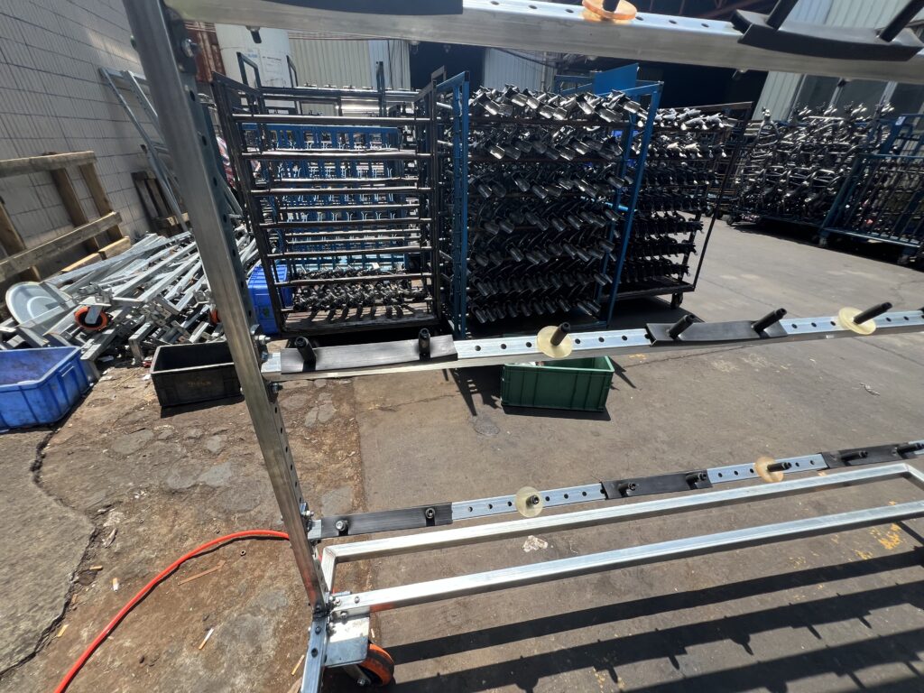 Motorcycle Body Parts Storage Rack